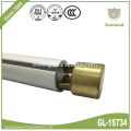 Curtain Side Brass Top Adaptor 34mm